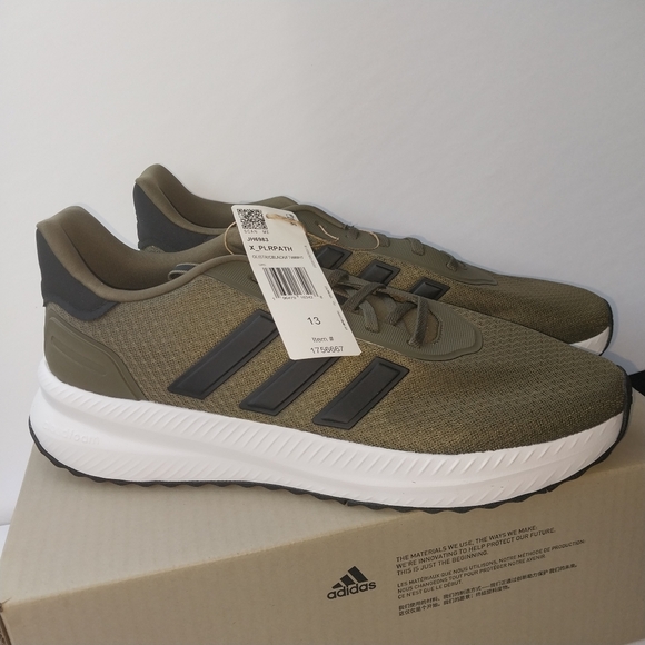 Adidas Men\'s X_PLR Path Sneakers Shoes Olive Green‎ And Black Size 13 main image 8